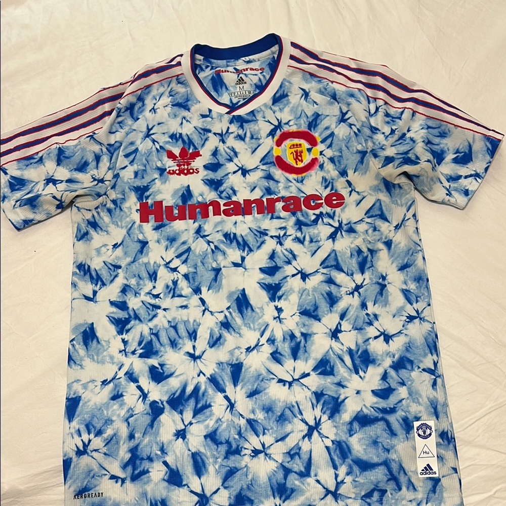 Adidas Humanrace Blue Tie-Dye Jersey
